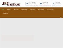 Tablet Screenshot of jbguesthouse.com